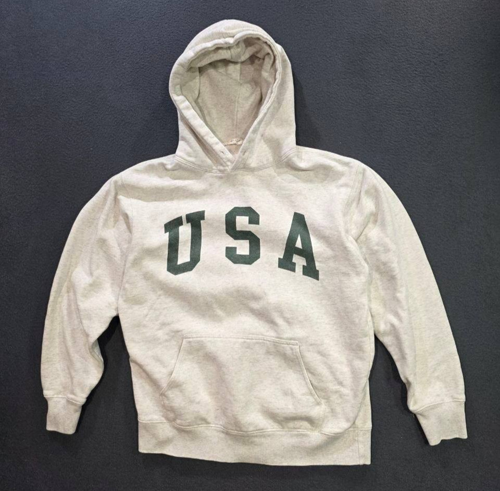 J. Galt Brandy Melville Women Y2K Oversized USA Baggy Fit Faded Hoodie L A011001